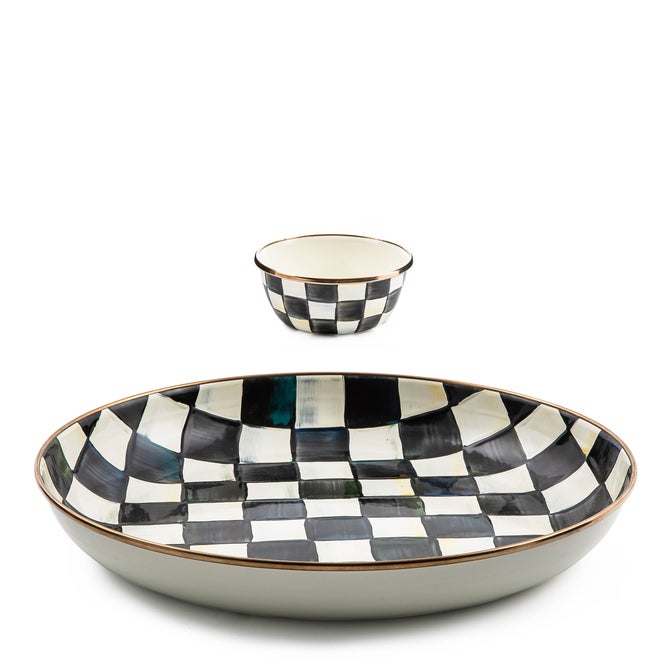 Courtly Check Chip & Dip Set image number 0