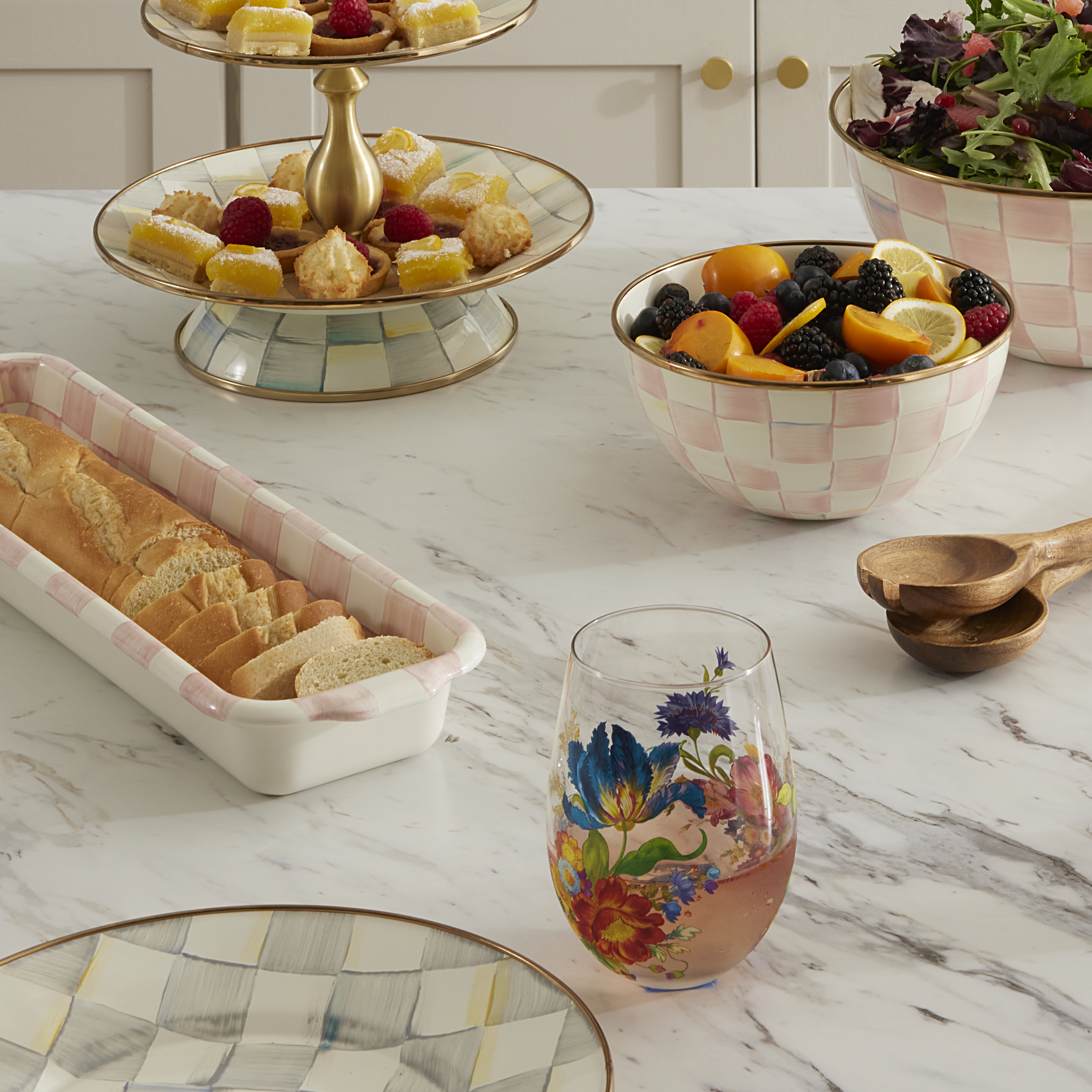 MacKenzie-Childs Check Baguette Dish - Thumbnail 2