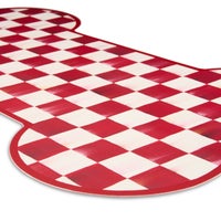 Cherry Check Pup Placemat