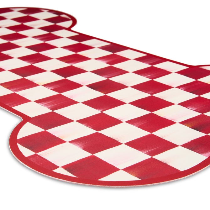 Cherry Check Pup Placemat image number 3