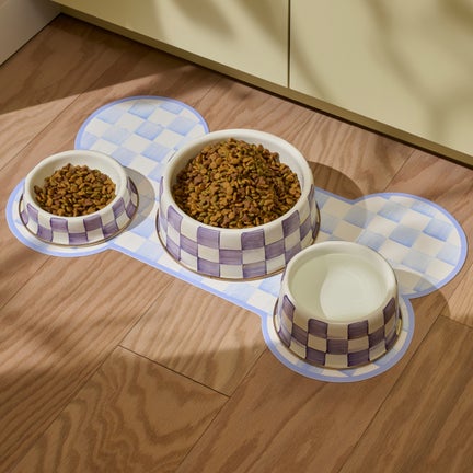 Sky Check Pup Placemat