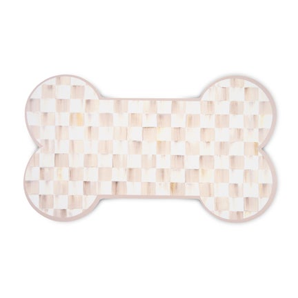 Mocha Check Pup Placemat