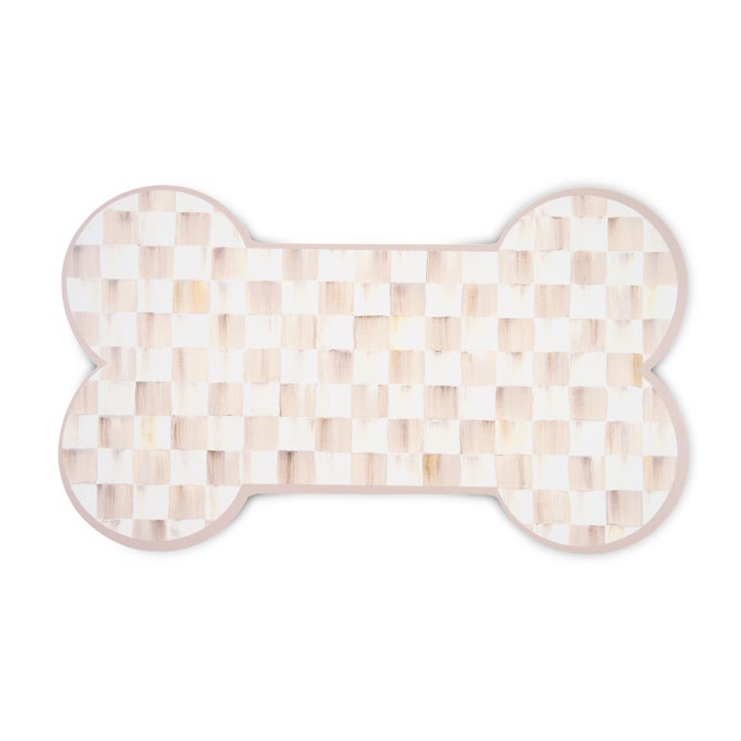 Mocha Check Pup Placemat image number 0