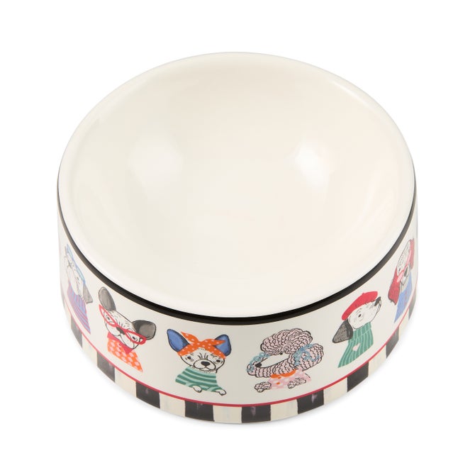 Courtly Check Ceramic Pet Dish image number 2