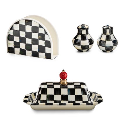 Courtly Check 3pc Tabletop Essentials Set