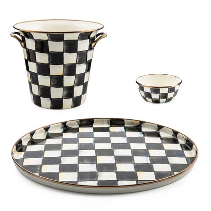 Courtly Check Wine Service Set