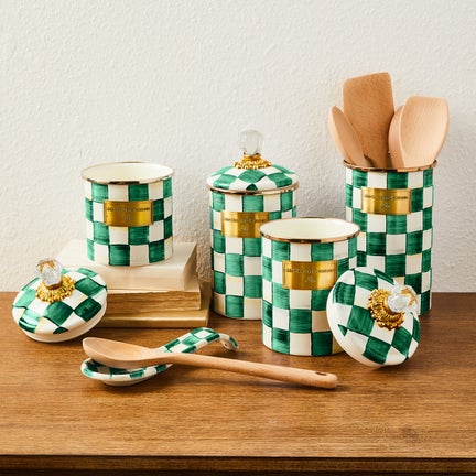 Emerald Check 5pc Kitchen Essentials Set