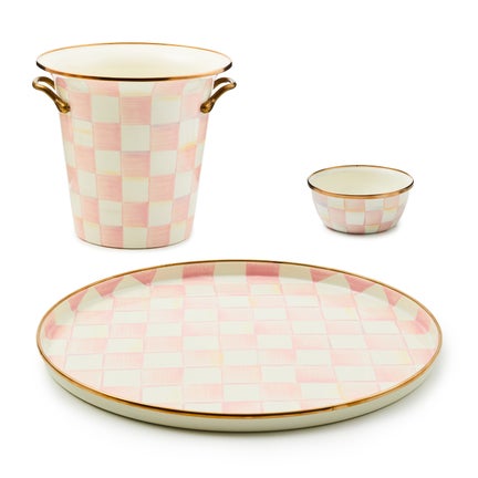 Rosy Check Wine Service Set
