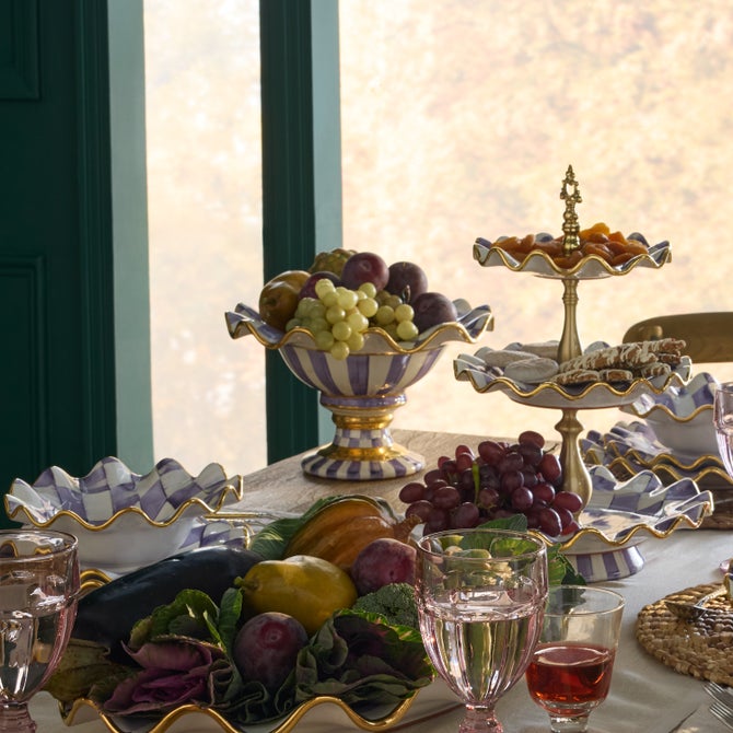 Check Ceramic Compote image number 1