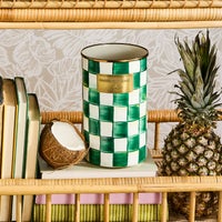 Check Enamelware Utensil Holder