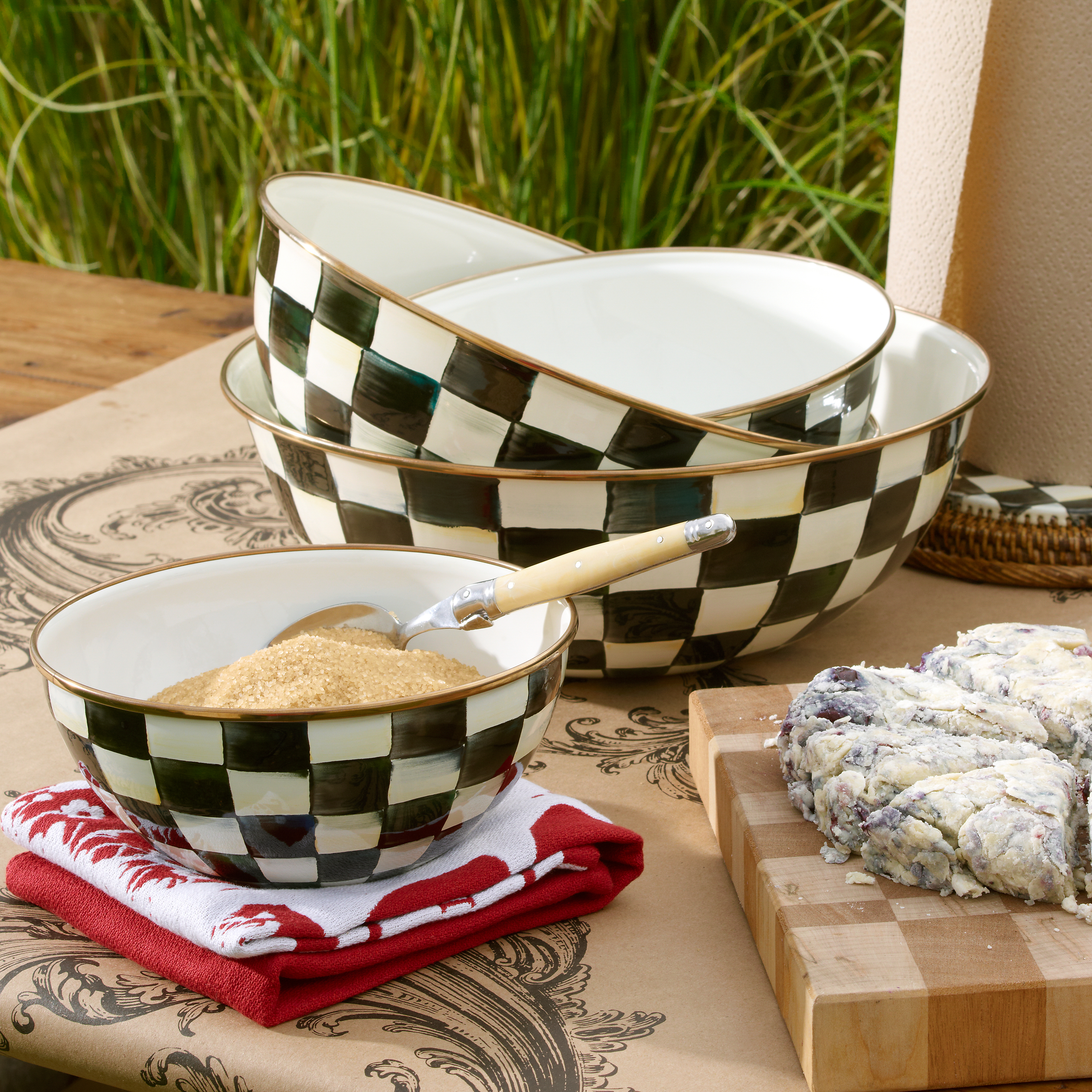 MacKenzie-Childs | Courtly Check Large Everyday Bowl