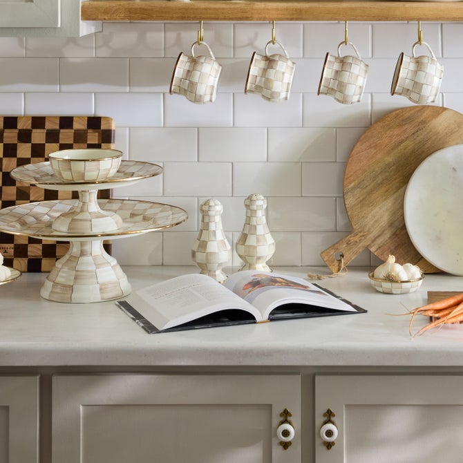 Enamel Salt & Pepper Shakers image number 0