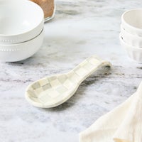 Enamel Spoon Rest
