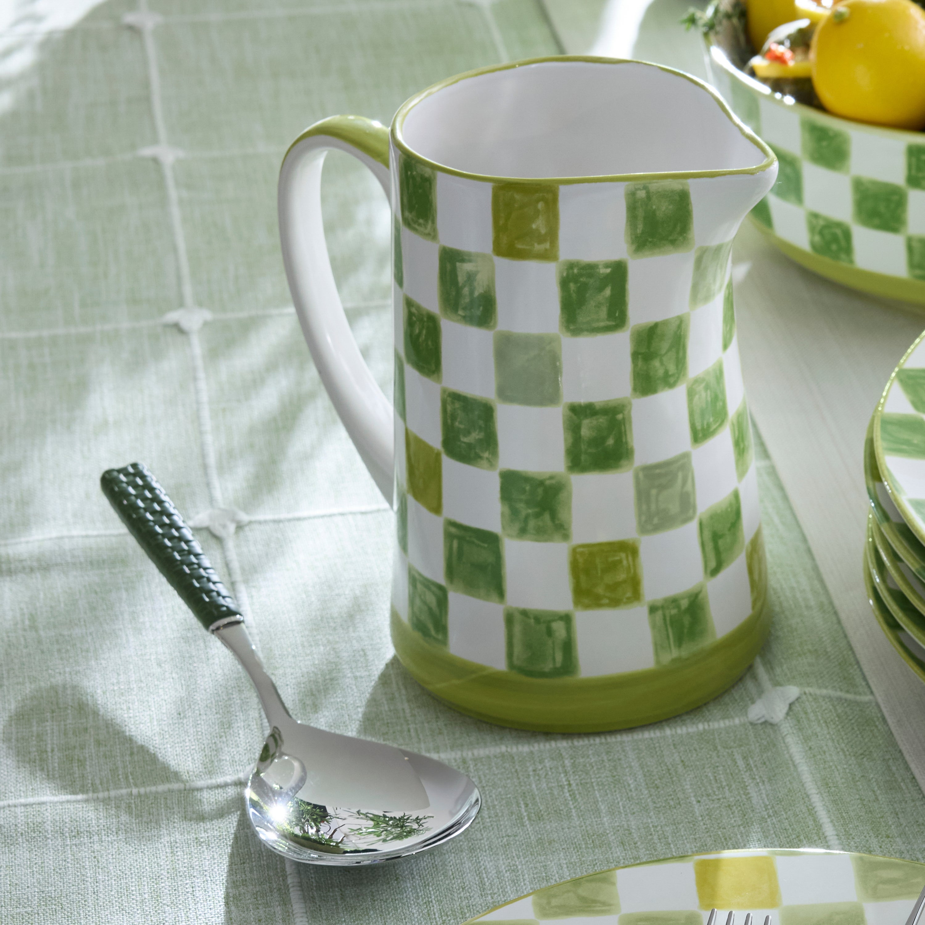 MacKenzie-Childs | Everyday Green Serving Spoon
