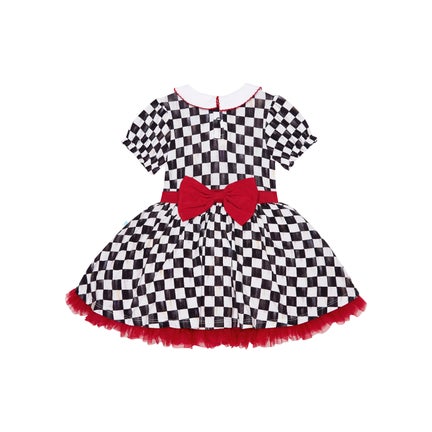 Posh Peanut Courtly Check Bodysuit Dress