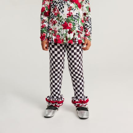 Posh Peanut Courtly Check Cha-Cha Leggings