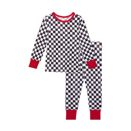 Posh Peanut Courtly Check Pajama Set