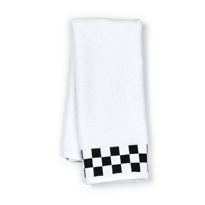 Towel with Check Border image number 0