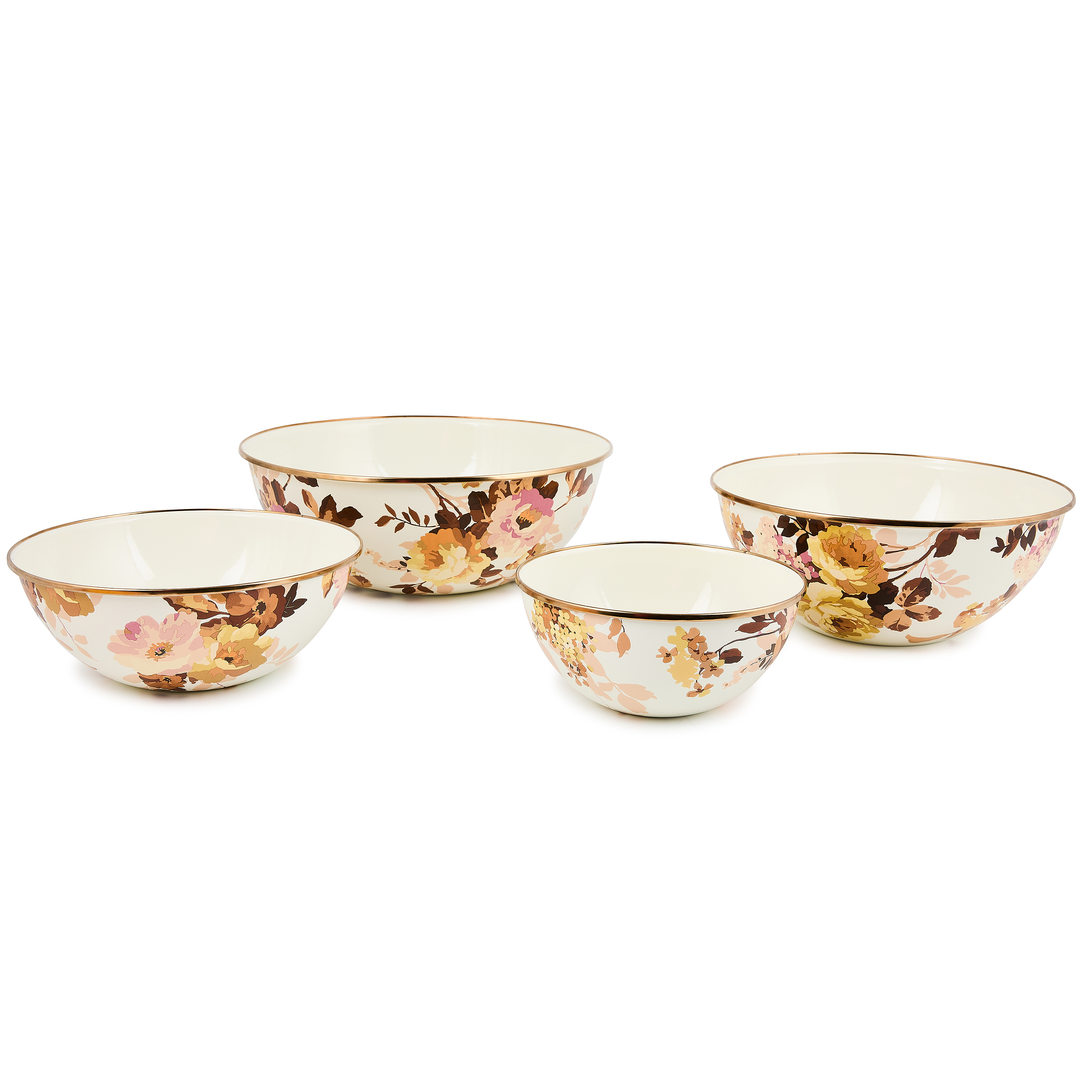 MacKenzie-Childs | Wild Rose White Large Everyday Bowl